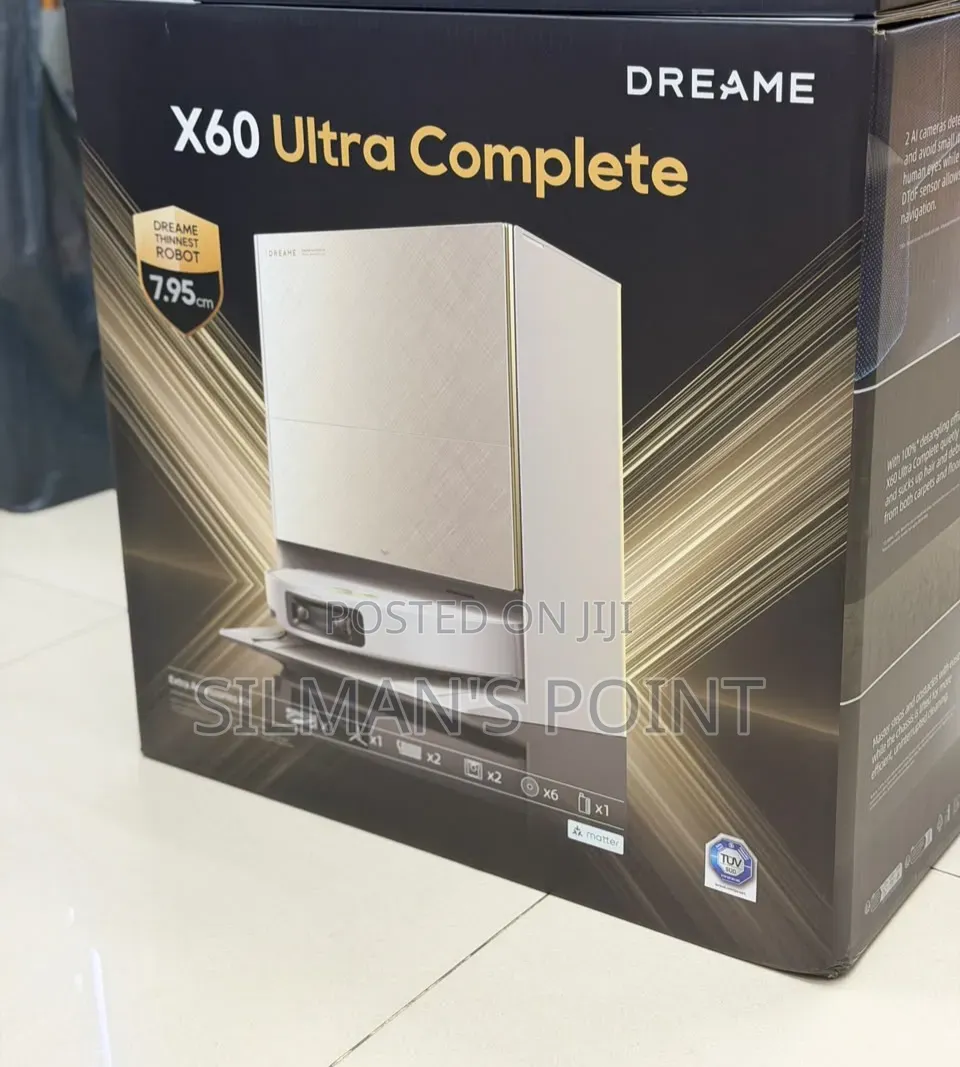 The New Dreame X60 Ultra Complete Vacuum Cleaner