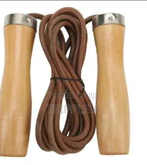 Premium Leather-Brown Jump Rope