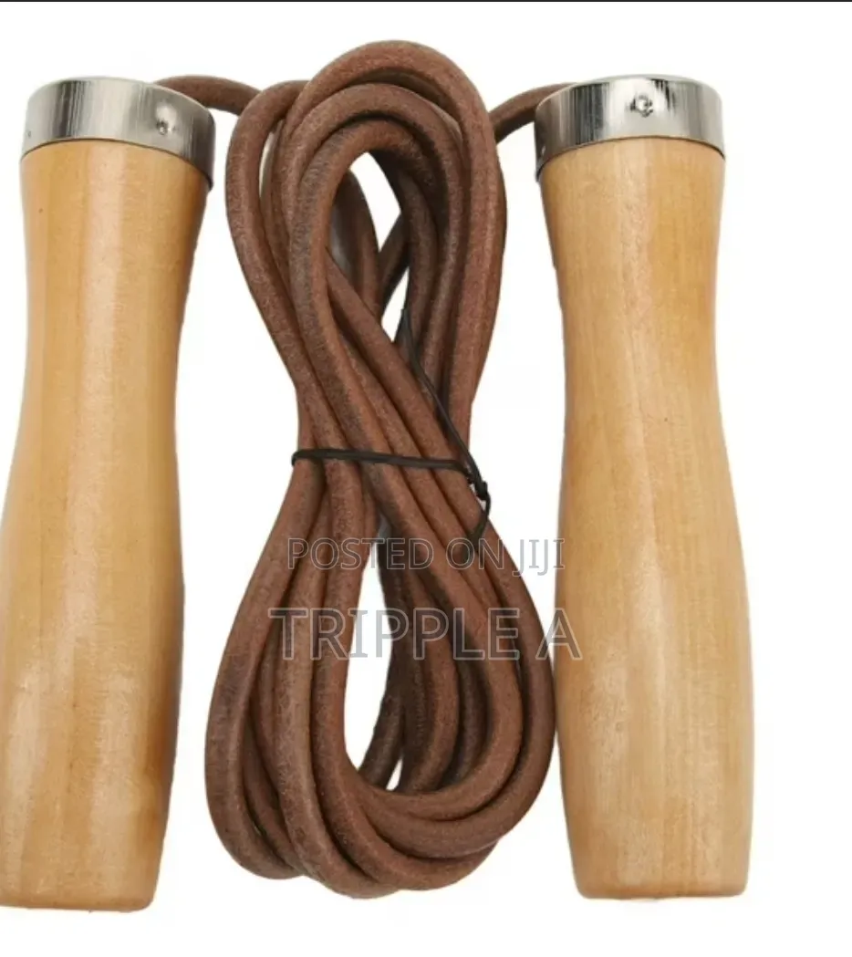 Premium Leather-Brown Jump Rope