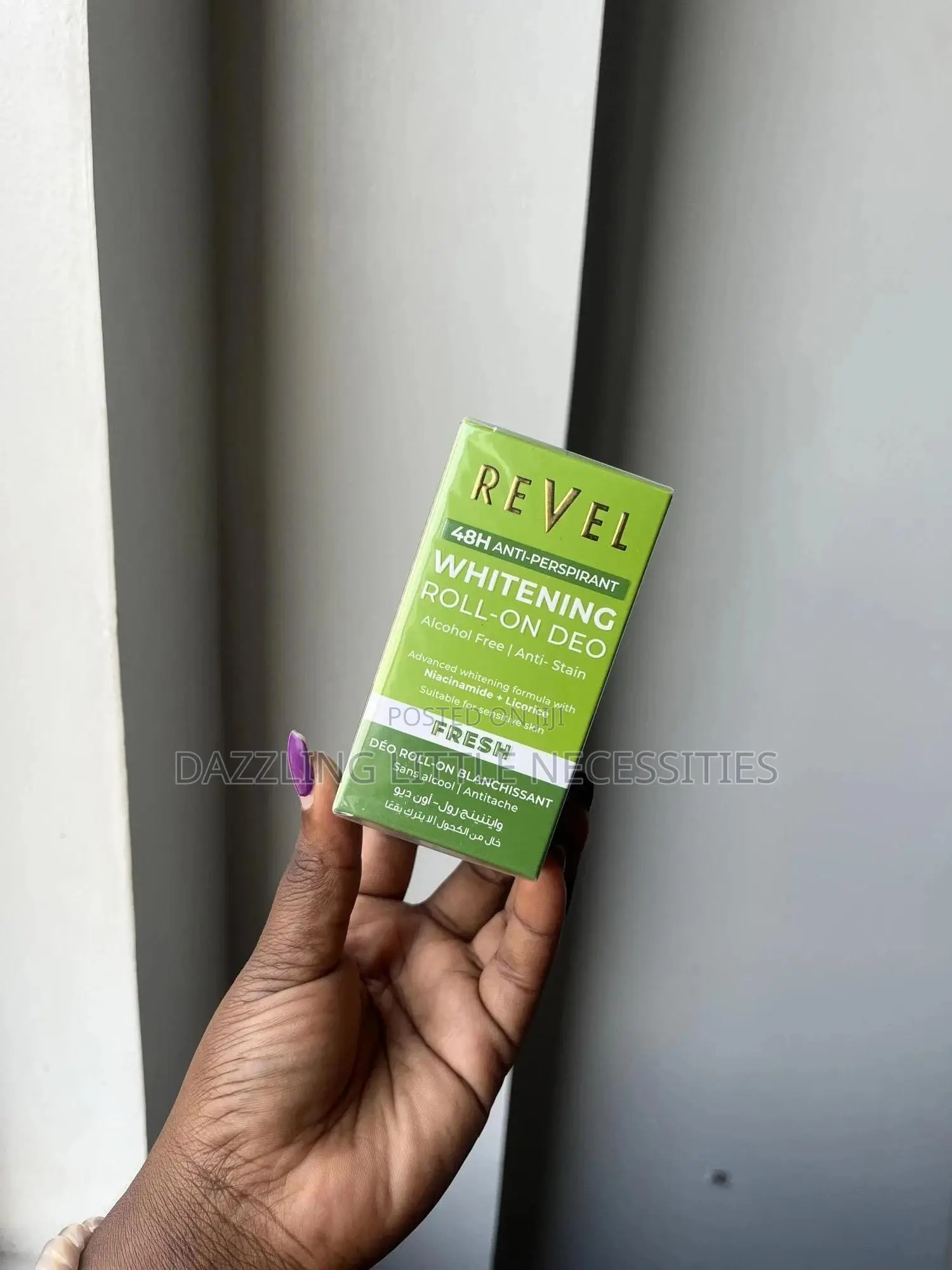 Revel Whitening Roll - On Deodorant - Fresh (50mls)