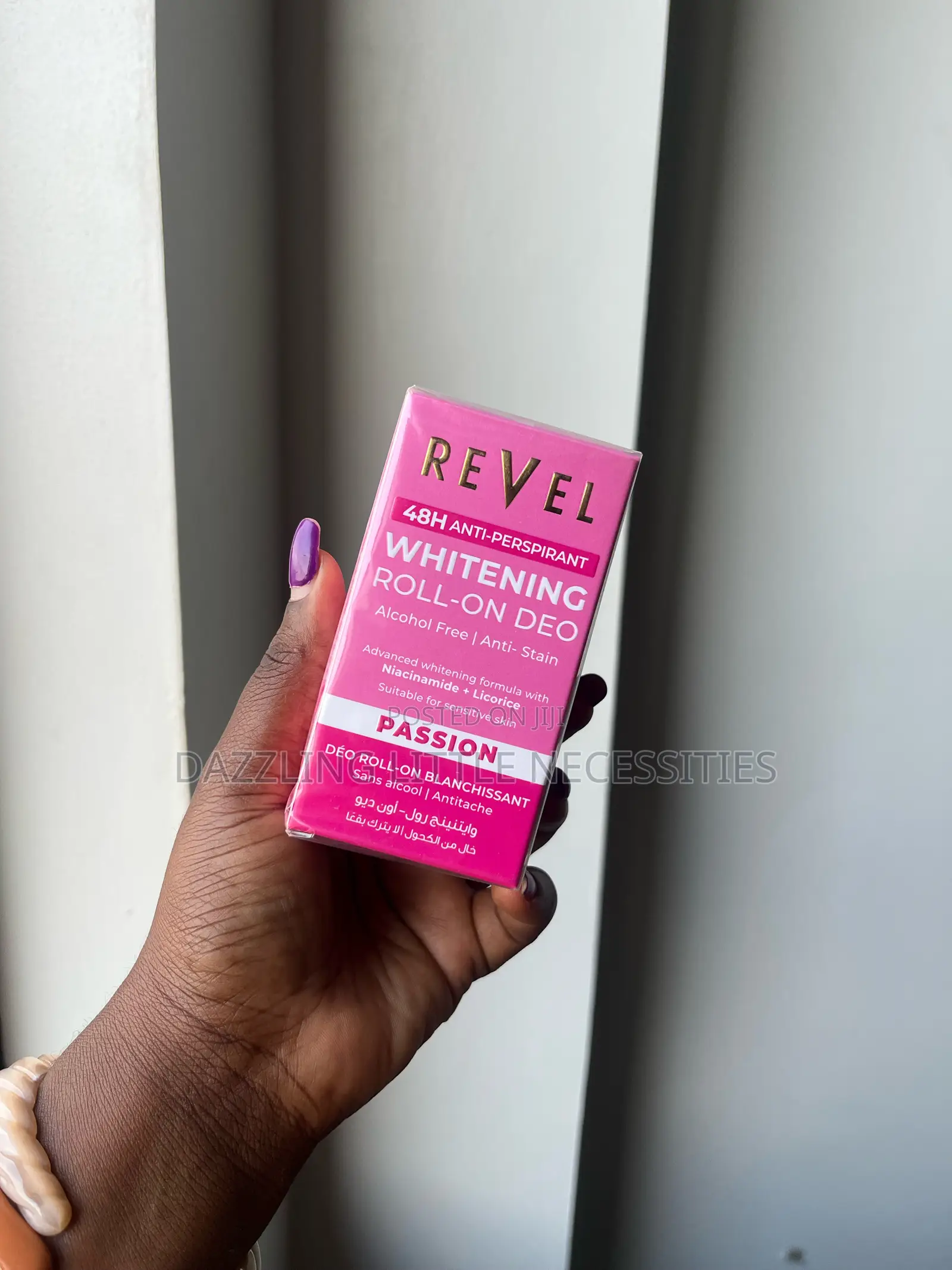 Revel Whitening Roll-on Deodorant - Passion (50mls)