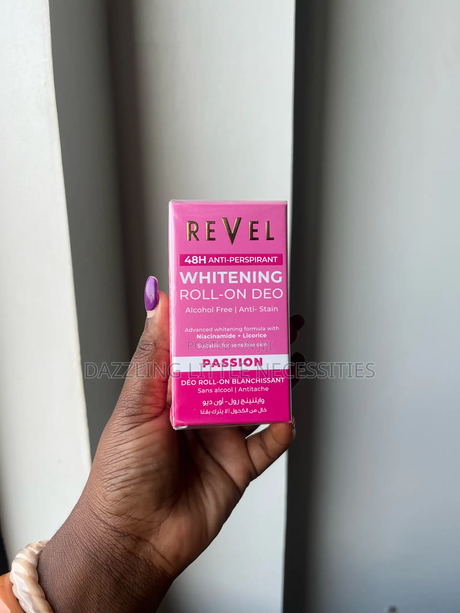 Revel Whitening Roll-on Deodorant - Passion (50mls)