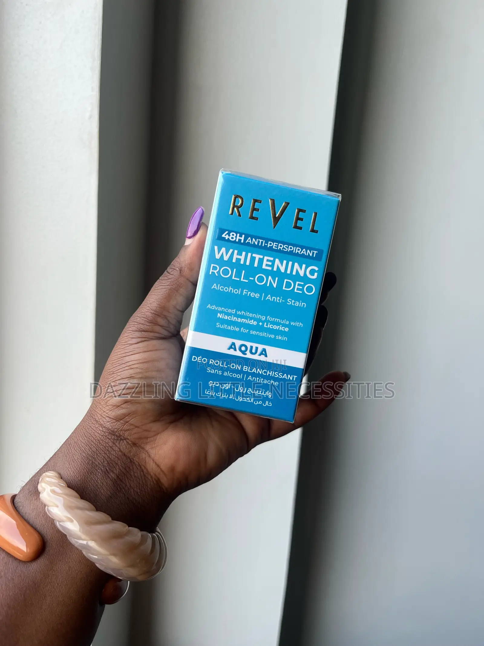Revel Whitening Roll-on Deodorant - Aqua (0