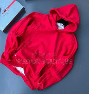 Red Original Winter Hoodie
