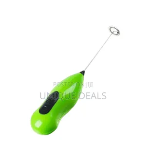 Battery-Operated Coffee Whisk and Milk Frother.