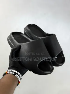 Original Black Yeezy Men's Slides
