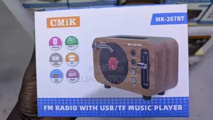 Retro-Style Bluetooth Speaker FM Radio