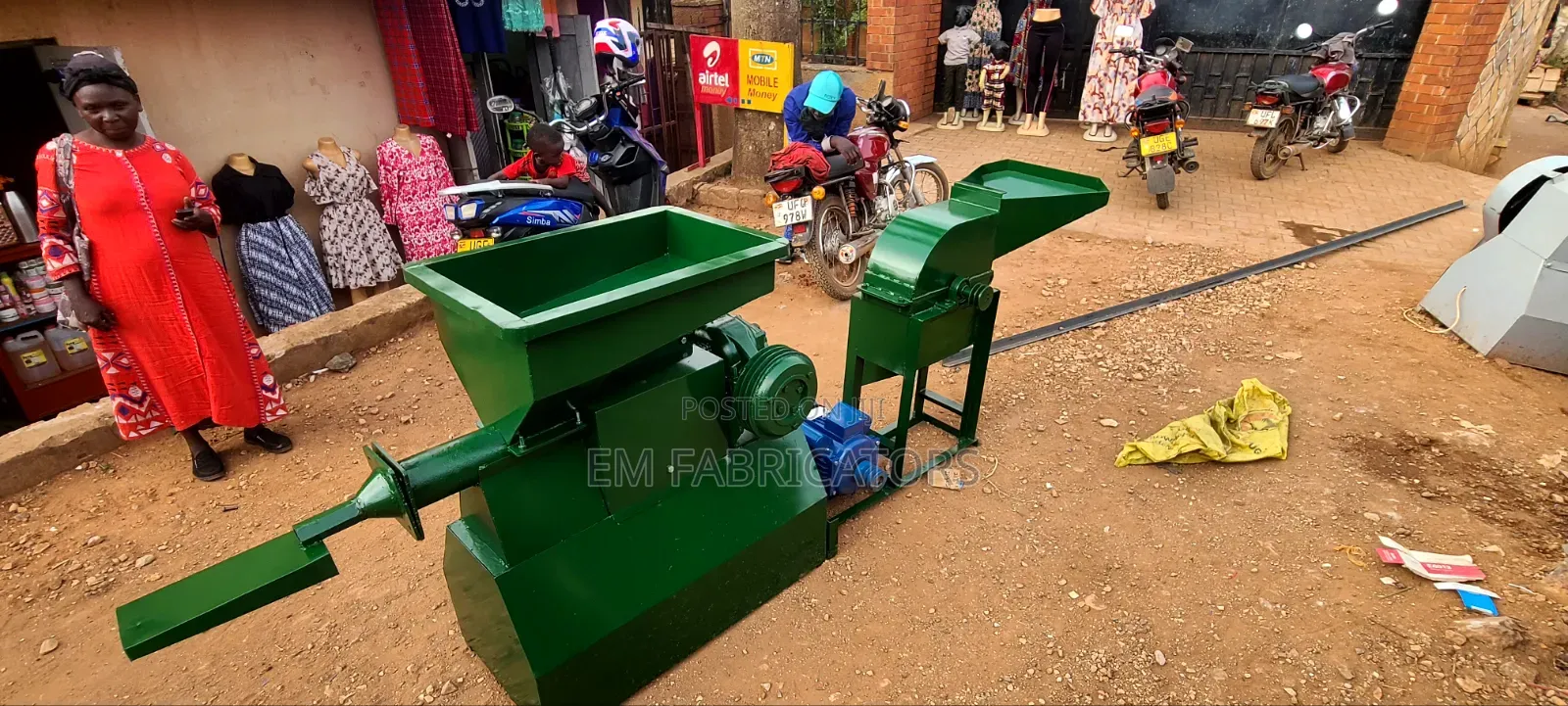 2-in-1 Charcoal Briquette Making Machine (Crusher Extruder Machine)