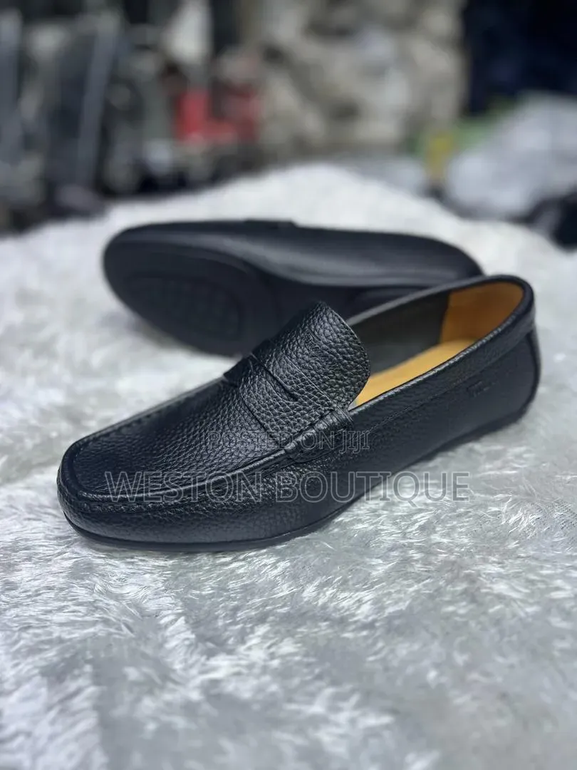 Original Office Black Clarks Mocassins Size 40 to 45