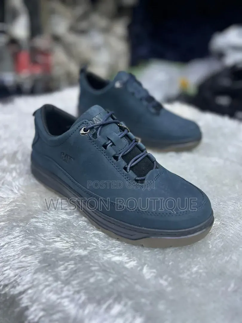 CAT Original Leather Safety Boots for Men