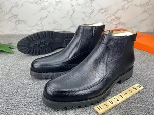 Men's Buckle Original Leather Boots