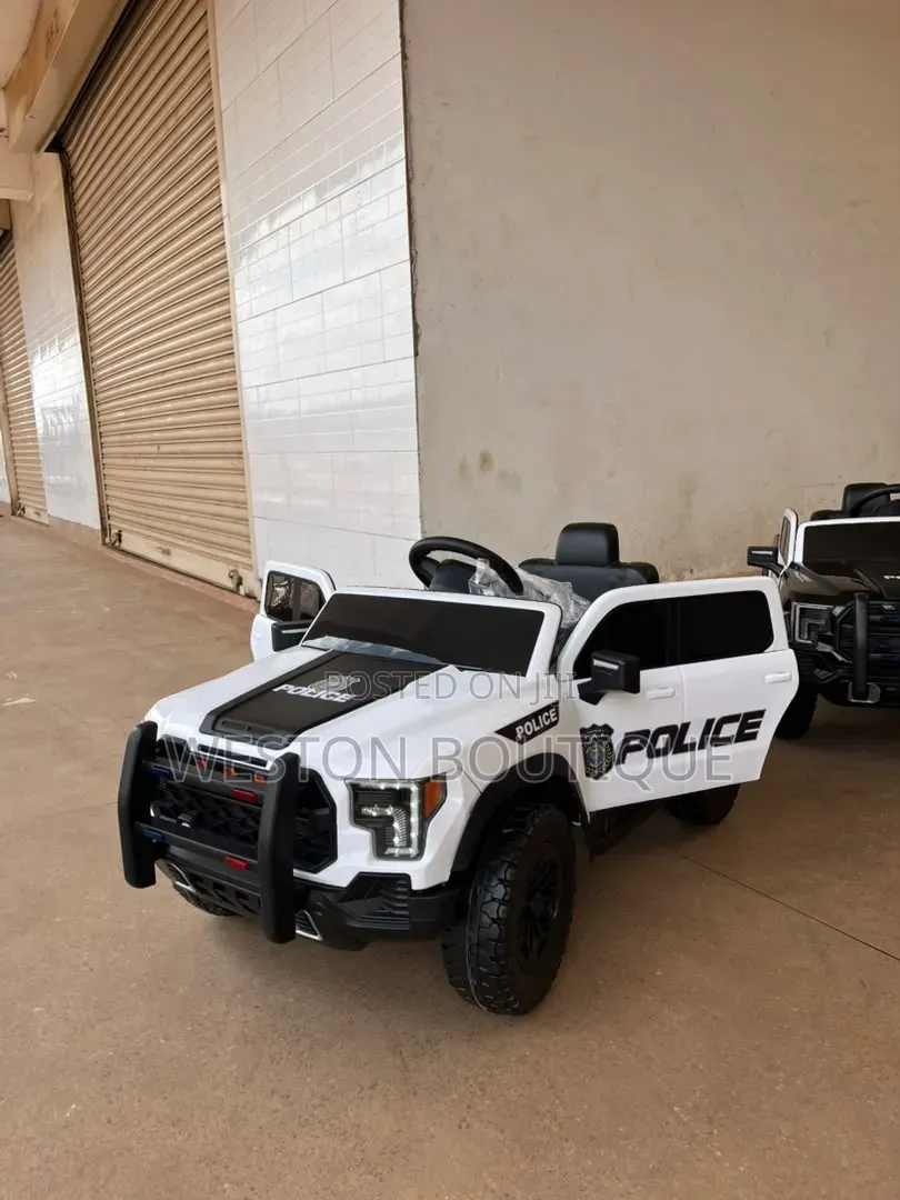 Kids GMC Recheargable Police Car
