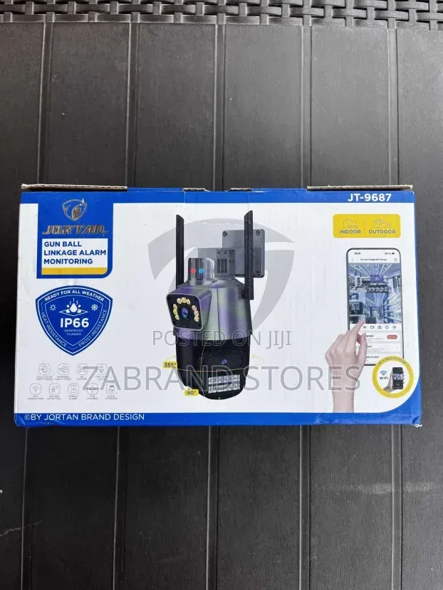 Jortan Gun Ball Linkage Alarm Monitoring Camera