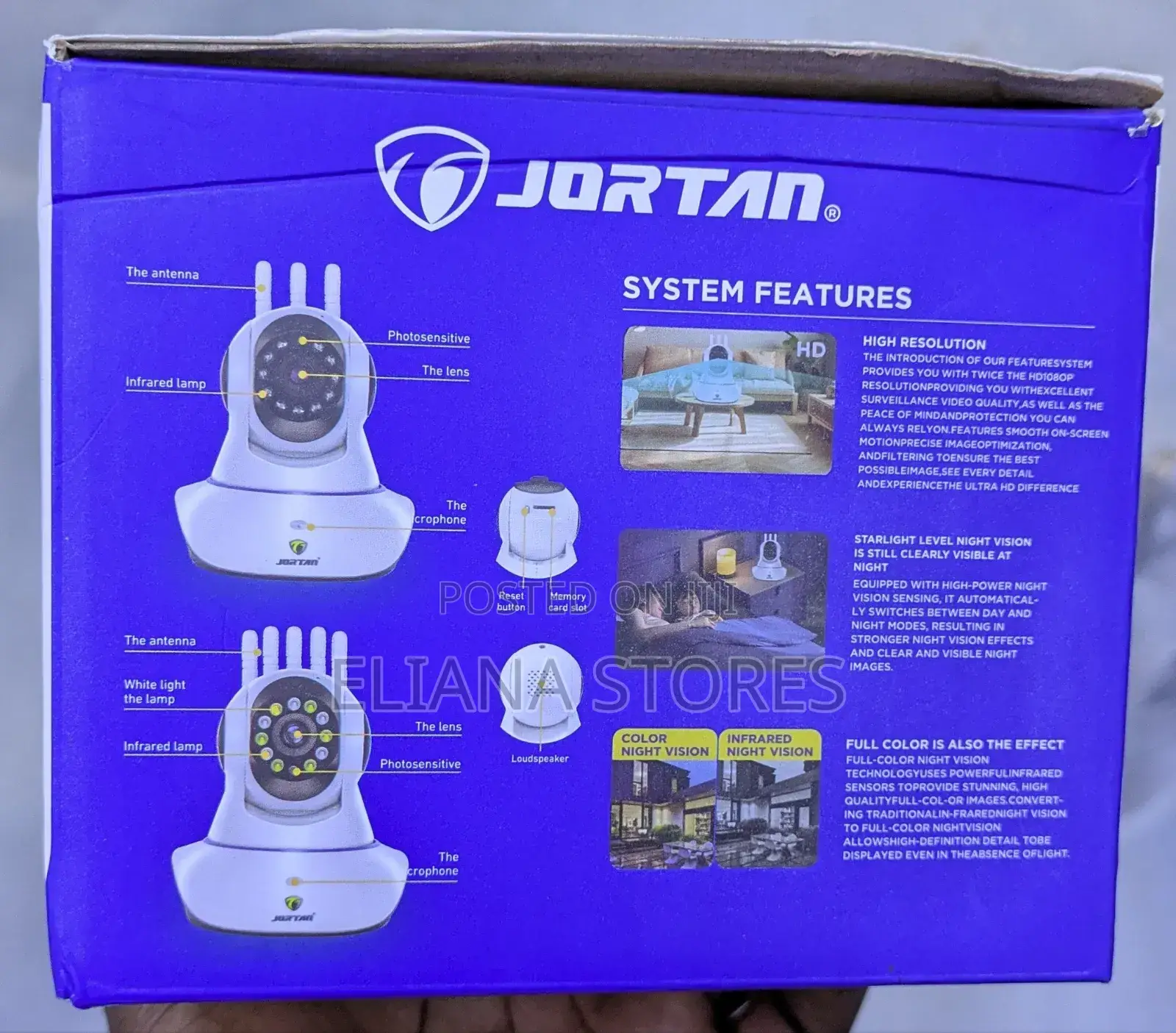 Jortan Intelligent Wifi Cradle Head Camera