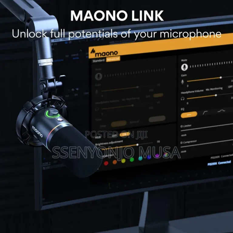 MAONO PD200X USB/XLR Dynamic Microphone for Streaming,Podcast Record