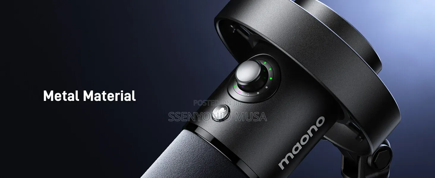 MAONO PD300X USB/XLR Dynamic Microphone for Podcast, Streaming Record