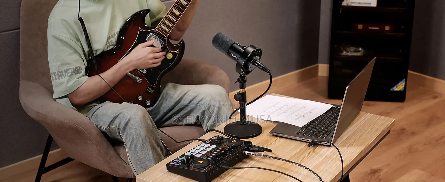 MAONO PD300X USB/XLR Dynamic Microphone for Podcast, Streaming Record