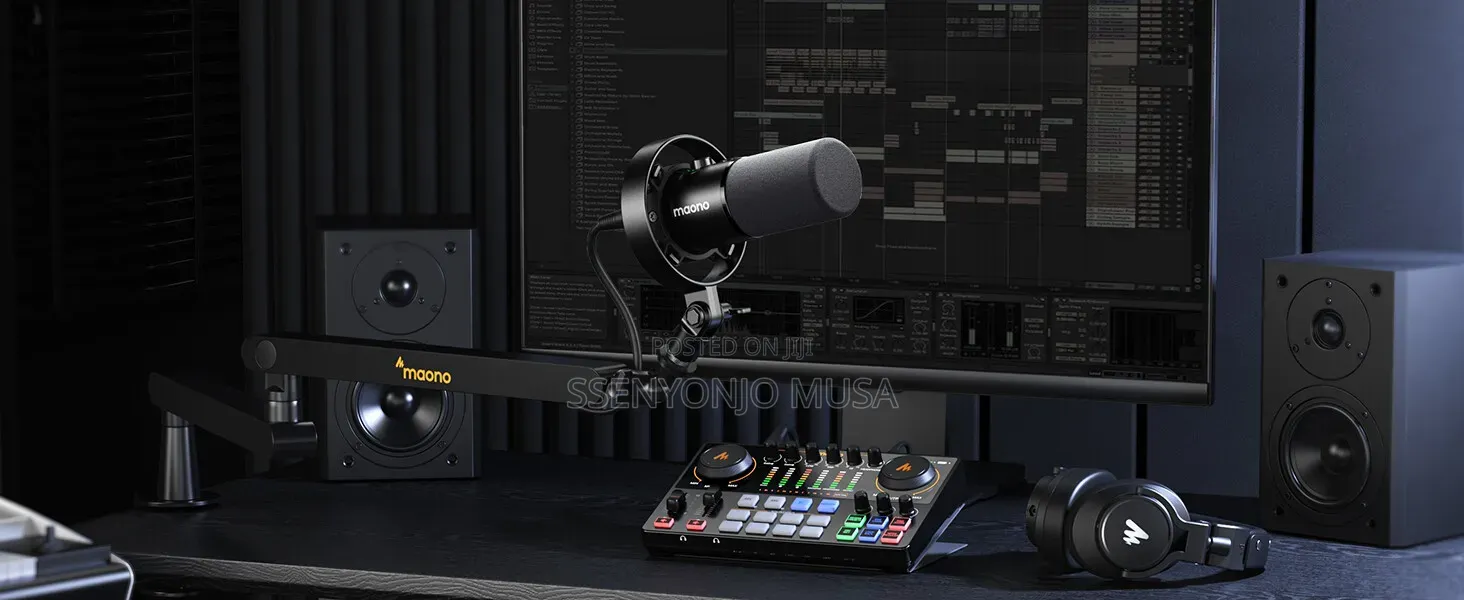 MAONO PD300X USB/XLR Dynamic Microphone for Podcast, Streaming Record