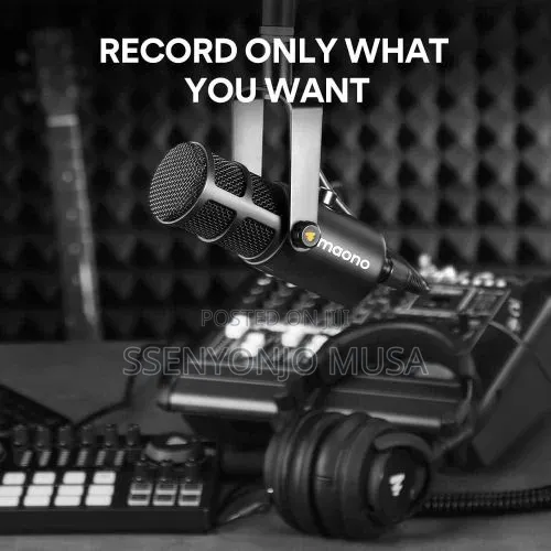 MAONO PD400X USB/XLR Dynamic Microphone for Podcast, Streaming Studio