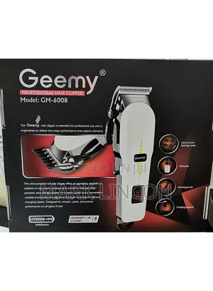 Geemy Professional Hair Clipper, Model GM-6008