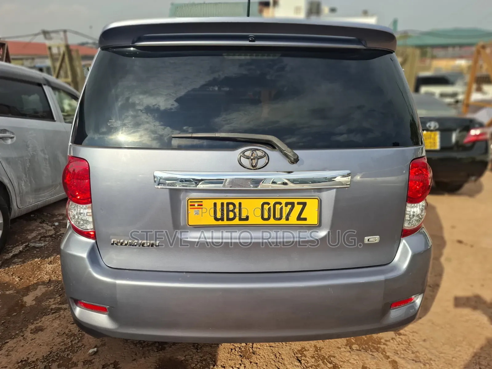 Toyota Corolla Rumion 2008 Gray