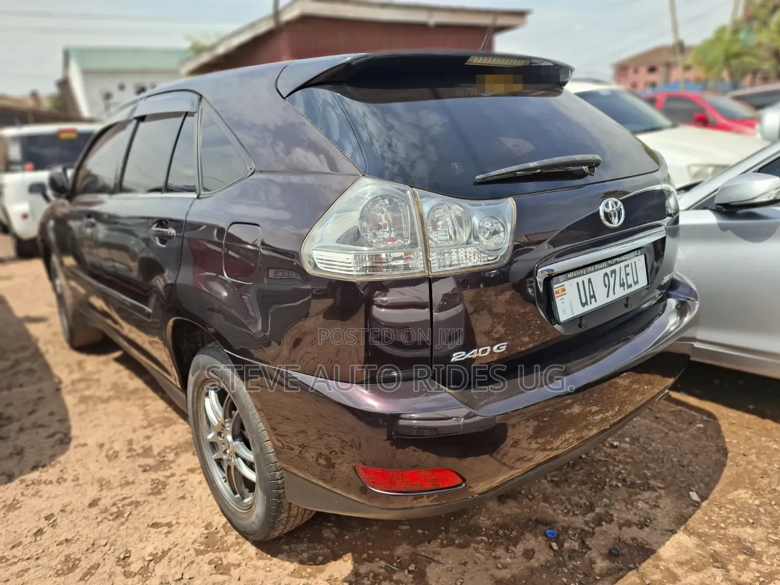Toyota Harrier 2010 Burgundy