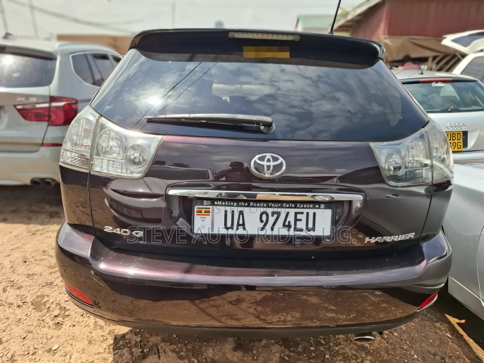 Toyota Harrier 2010 Burgundy