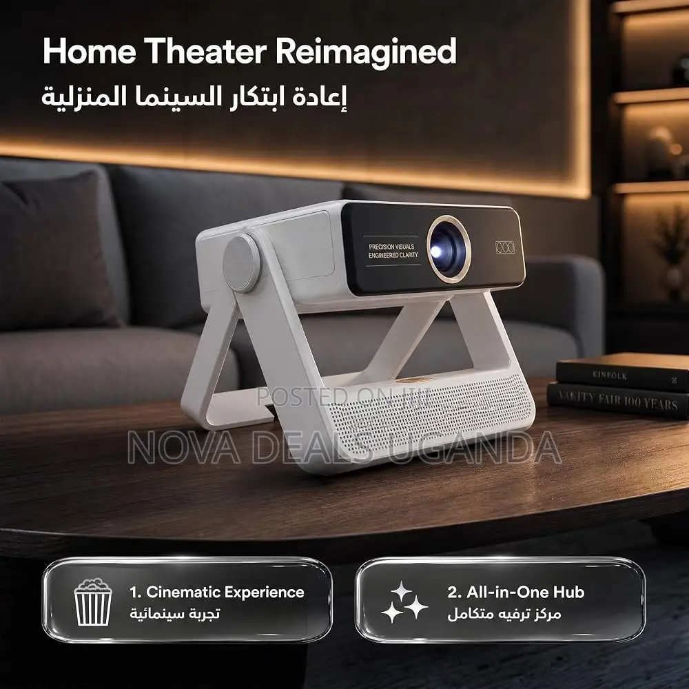 Green Lion Orion 2 Smart Projector With WiFi Bluetooth, Android