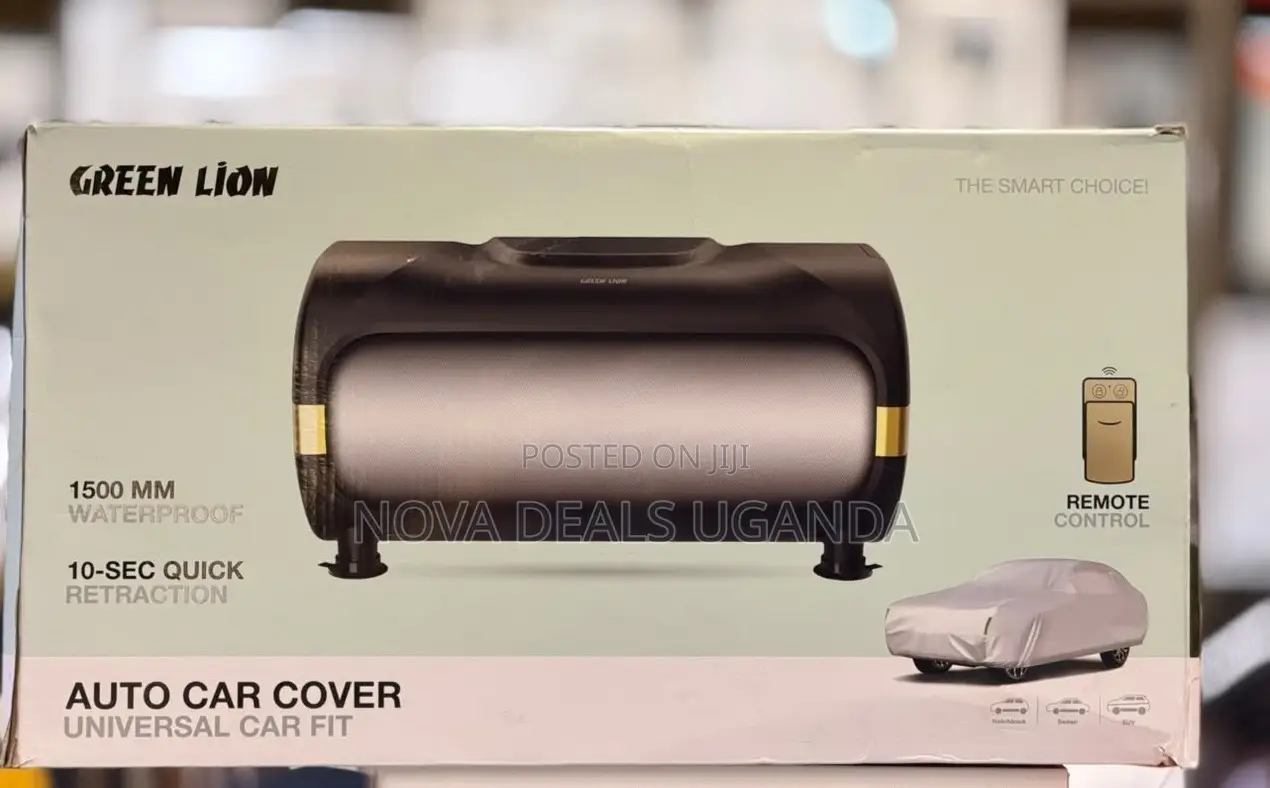 Green Lion Auto Car Cover Universal Car Fit, Rechargeable Battery