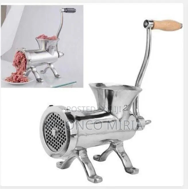 Heavy-Duty Manual Meat Grinder