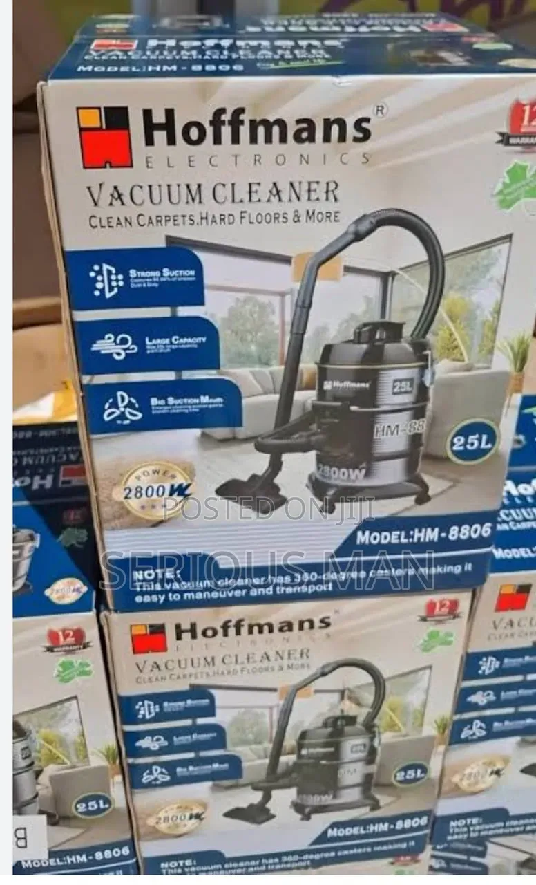 Vacuum Cleaner, Featuring a 3000W Motor and a 30-Liter Capacity.