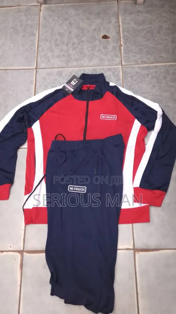 Hi-Touch Brand Black Track Jacket