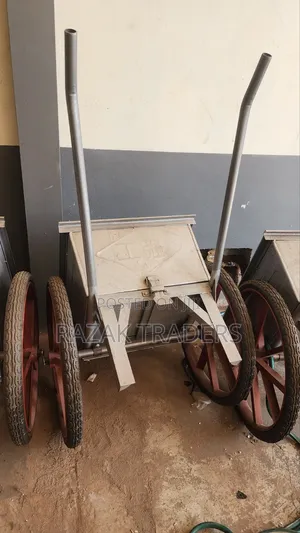 Inclined Bucket Two-Wheeled Trolley Construction Site Cement Mortar