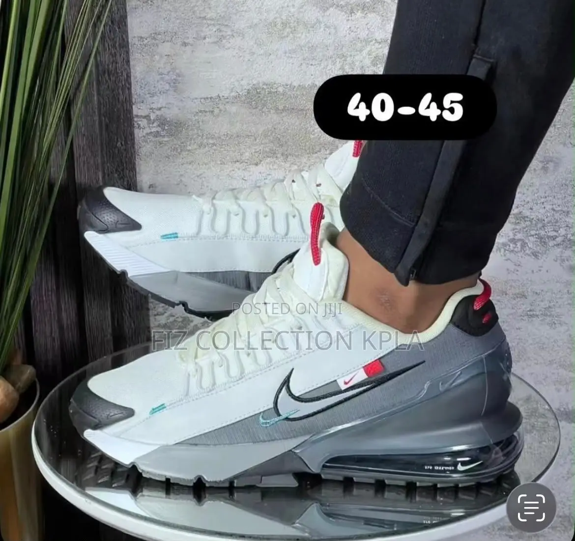 Nike AirMax 270 Air Cushion Sneakers – Premium Black Sport Trainers