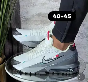 Nike AirMax 270 Air Cushion Sneakers – Premium Black Sport Trainers