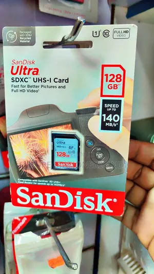 Camera SD Card 128gb - 140mb/S