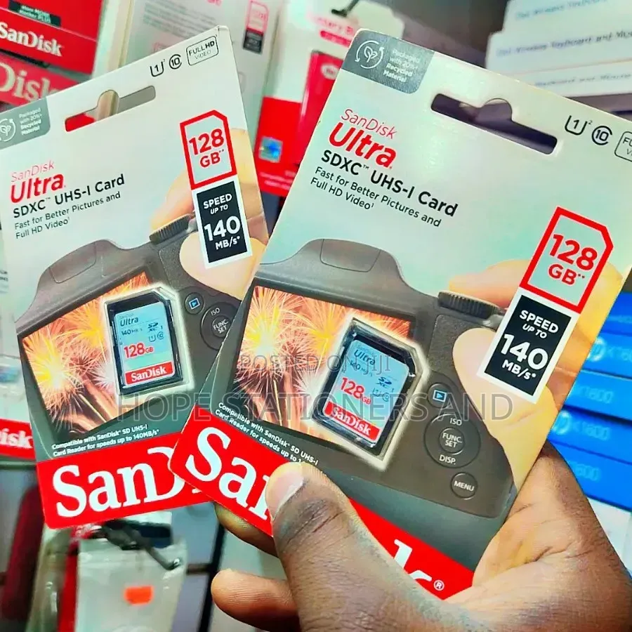 Camera SD Card 128gb - 140mb/S
