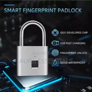 New Smart Fingerprint Padlock