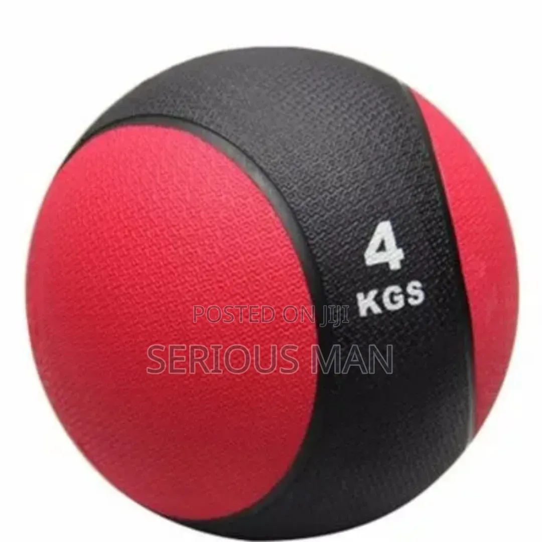 1 to 10kg Textured Rubber Medicine Ball.