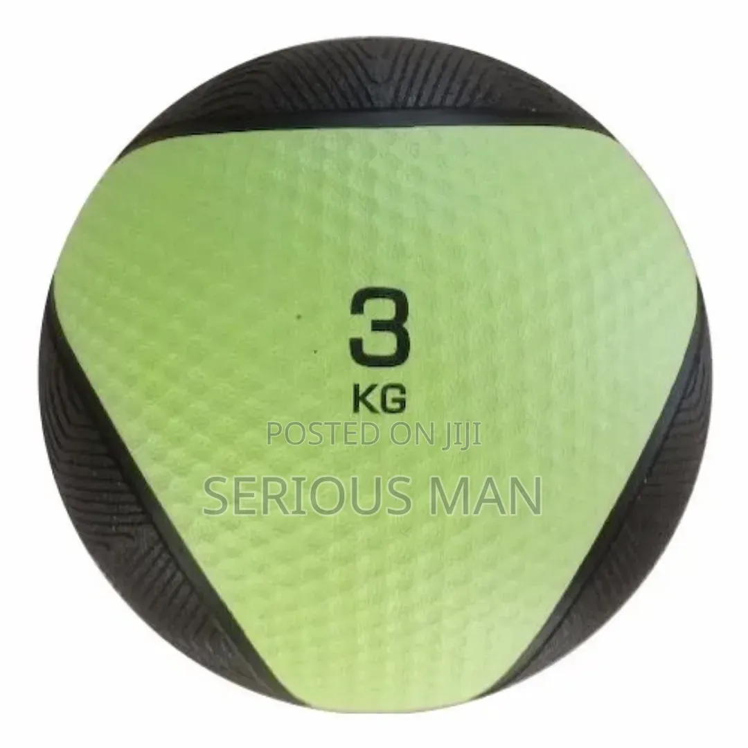 1 to 10kg Textured Rubber Medicine Ball.