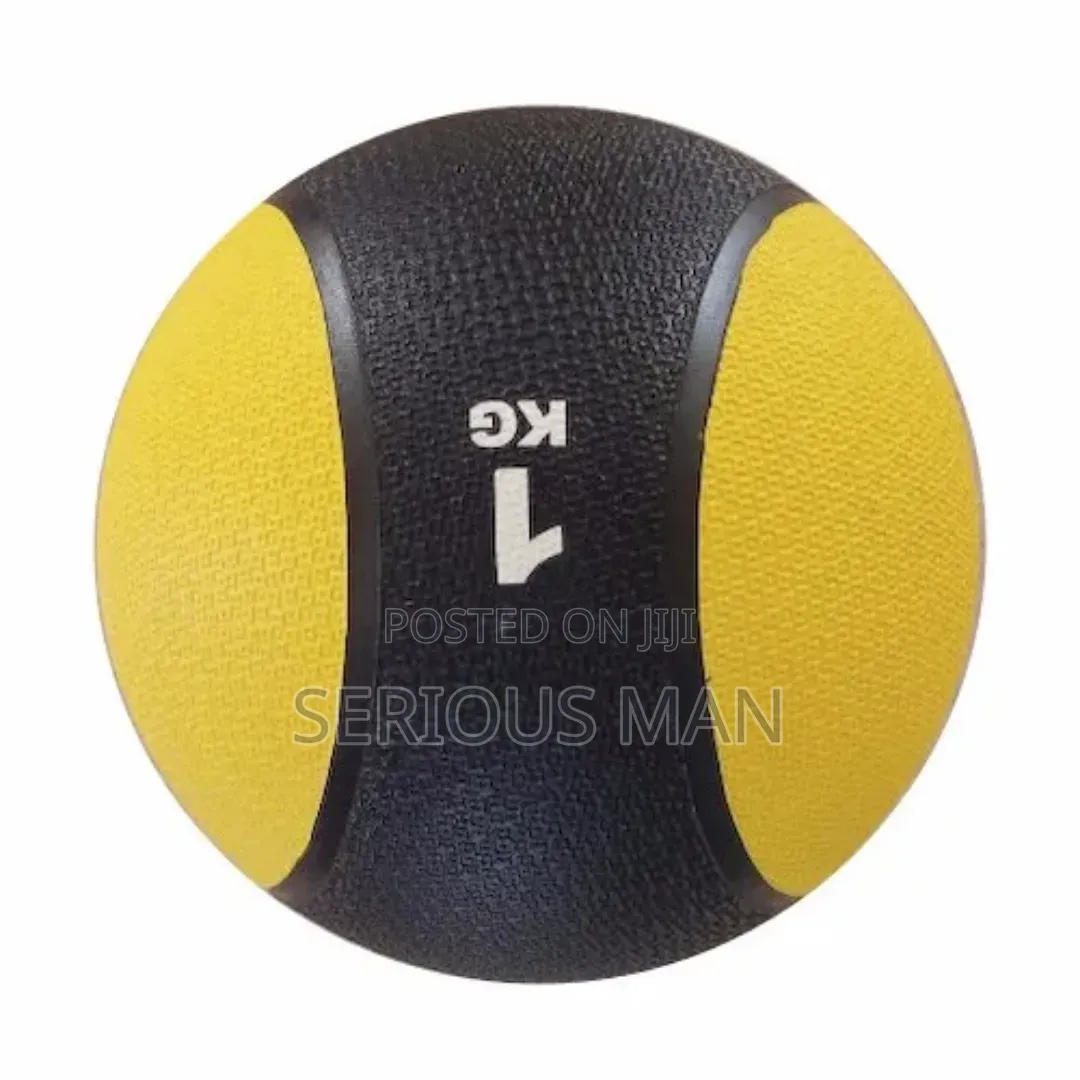 1 to 10kg Textured Rubber Medicine Ball.