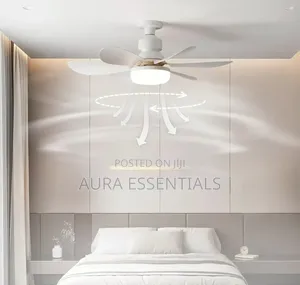 Modern White LED Ceiling Fan