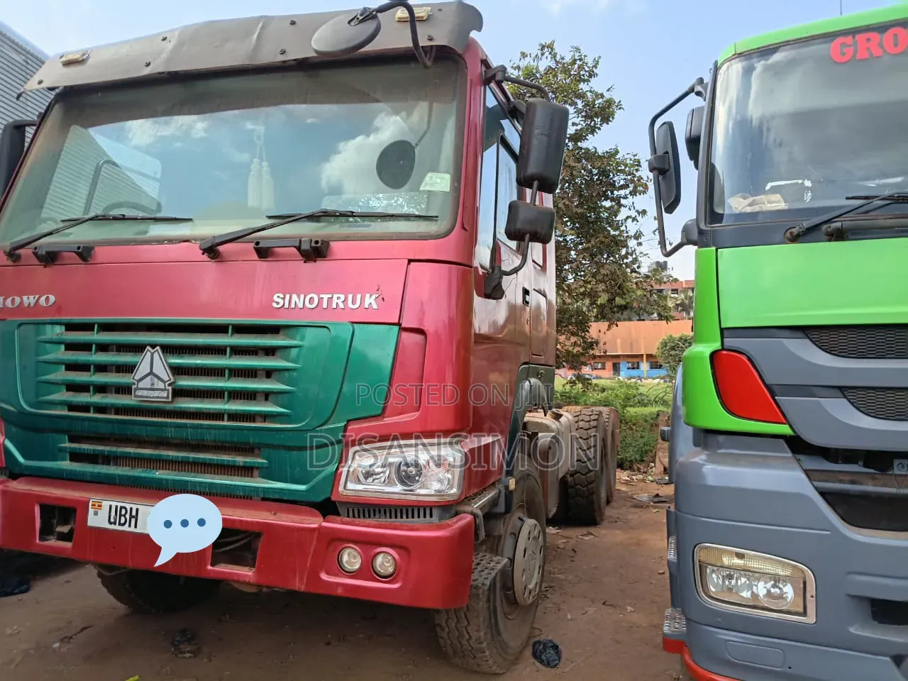Howo Sinotruck Semi Trailer on Sale