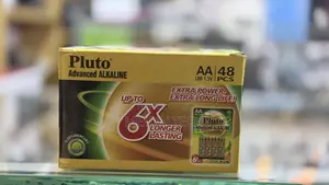 Pluto Advanced Alkaline AA Batteries With a 1.5V LR6