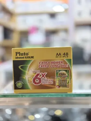 Pluto Advanced Alkaline AA Batteries With a 1.5V LR6