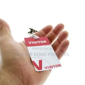 Name Tags and Visitor Cards or Usher Cards