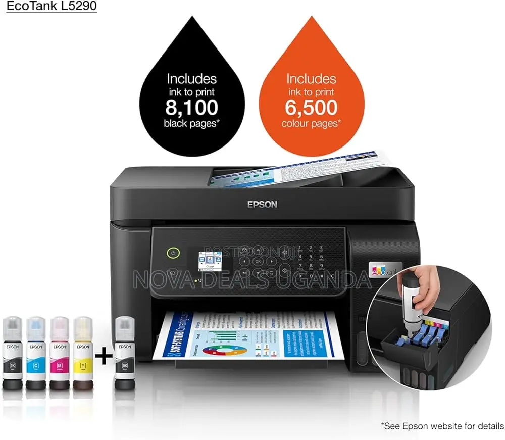 Epson EcoTank L5290 Office Ink Tank Printer A4 Colour 4 in 1 Printer