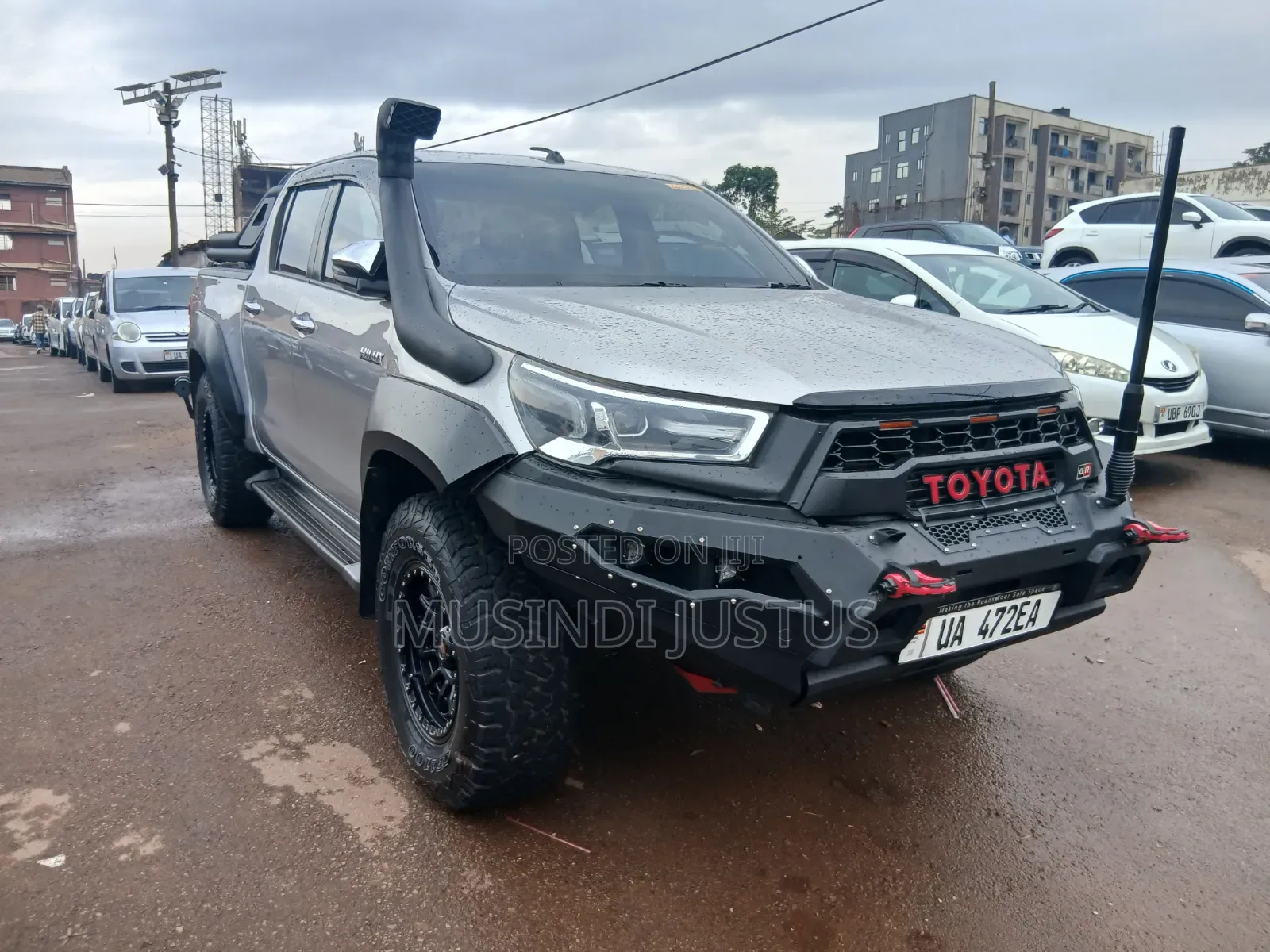 Toyota Hilux 2019 Gray