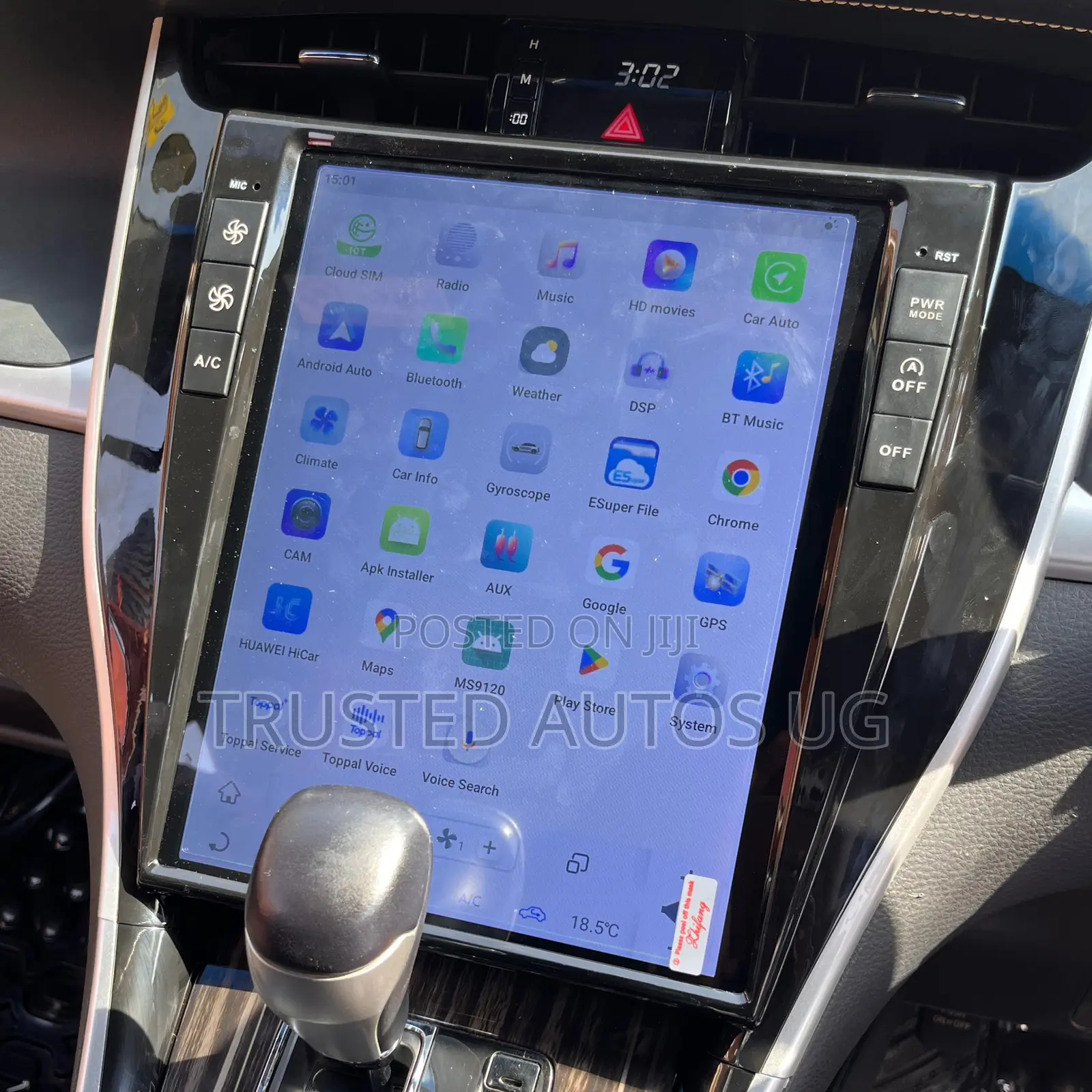 Harrier Tesla Original Big Screen Muu15