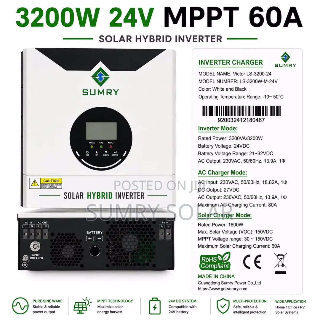 Sumry Hybrid Inverter 3.2KW